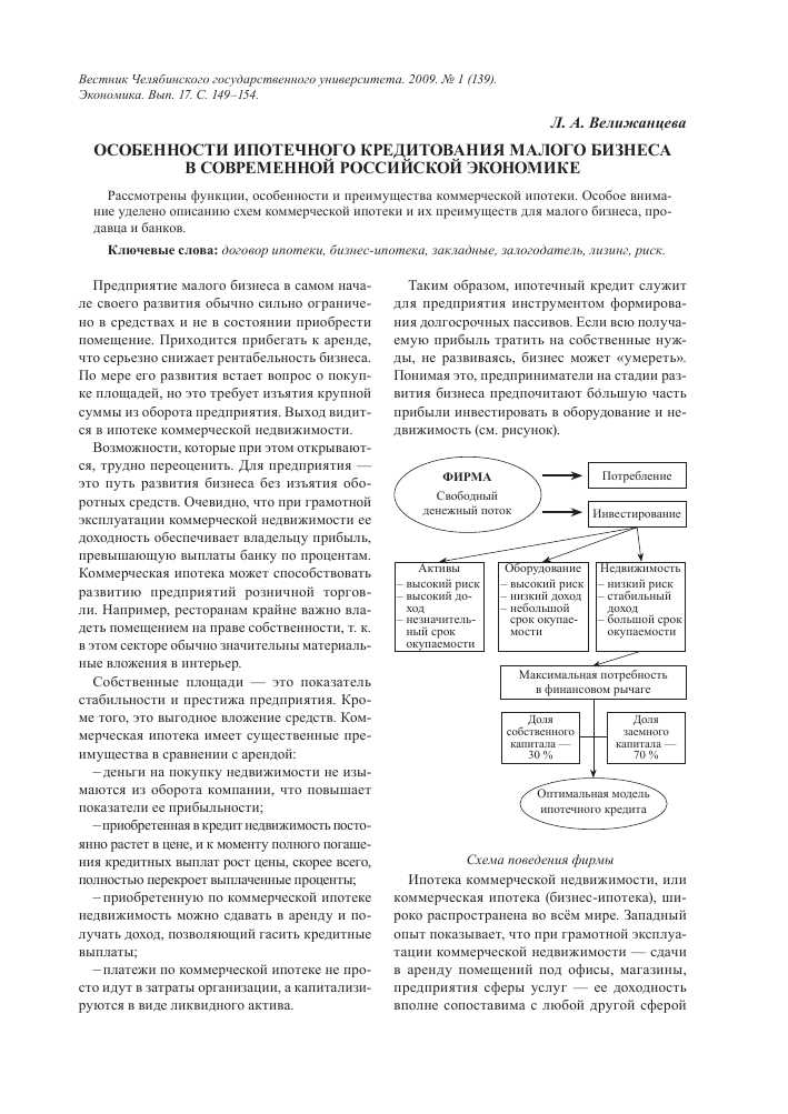 Ипотечный кредит особенности и преимущества